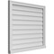 Ekena Millwork Vertical Surface Mount PVC Gable Vent w/ 2"W x 2"H , Brickmould Sill Frame, 34"W x 30"H GVPVE34X3003SN - alternate 4